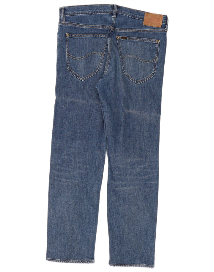 Blugi drepti Lee Daren Zip Fly pentru femei W32 L30 bumbac albastru
