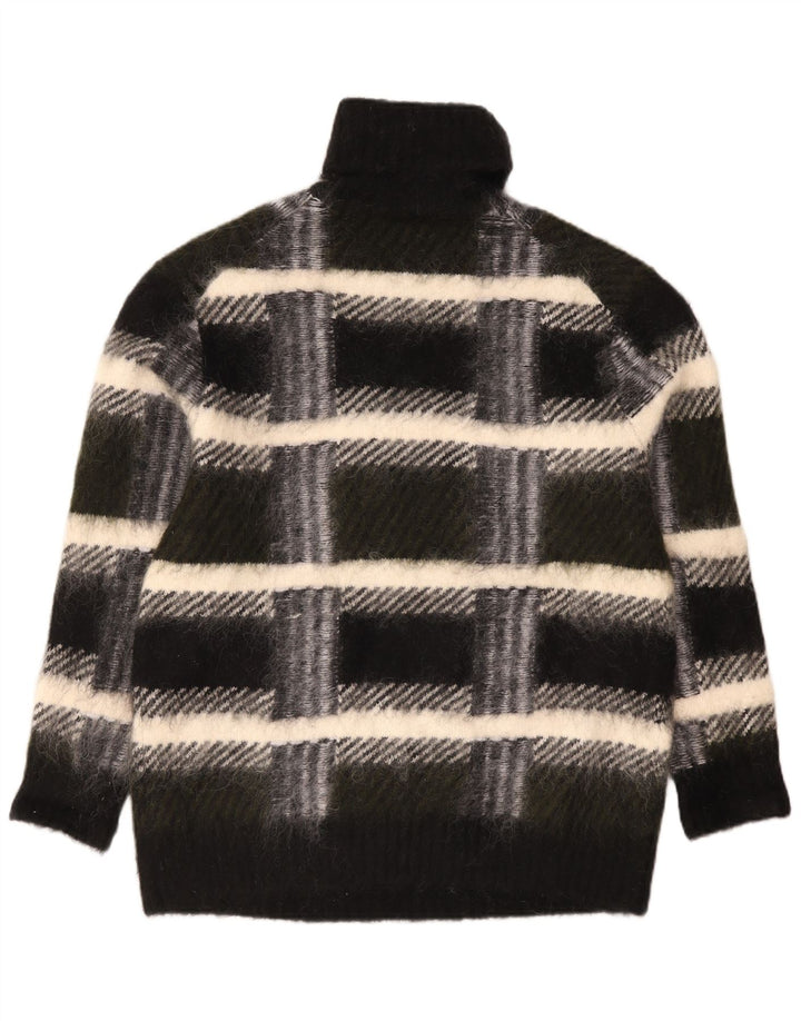 Cos Pulover oversized cu gât rulat pentru femei UK 14 Medium Black Carid