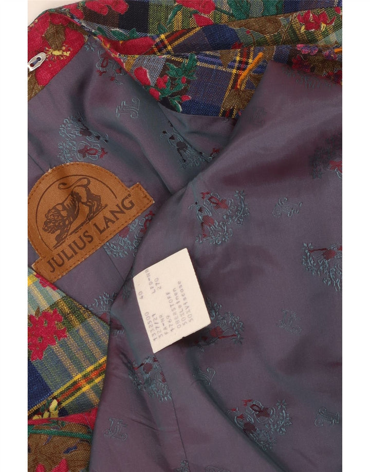 JULIUS LANG Jachetă Blazer pentru Damă cu 4 Nasturi EU 40 Mediu Multicolor