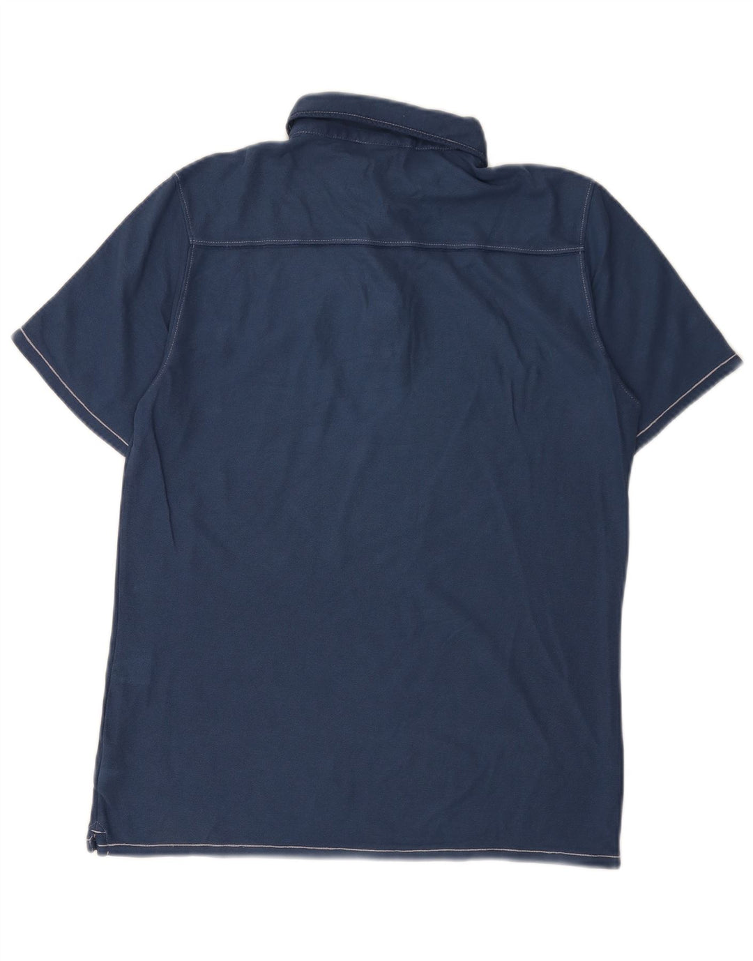 Tricou polo pentru bărbați Dkny, bumbac, albastru bleumarin