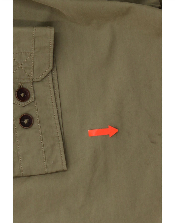 Cămașă pentru bărbați Timberland 3XL bumbac kaki