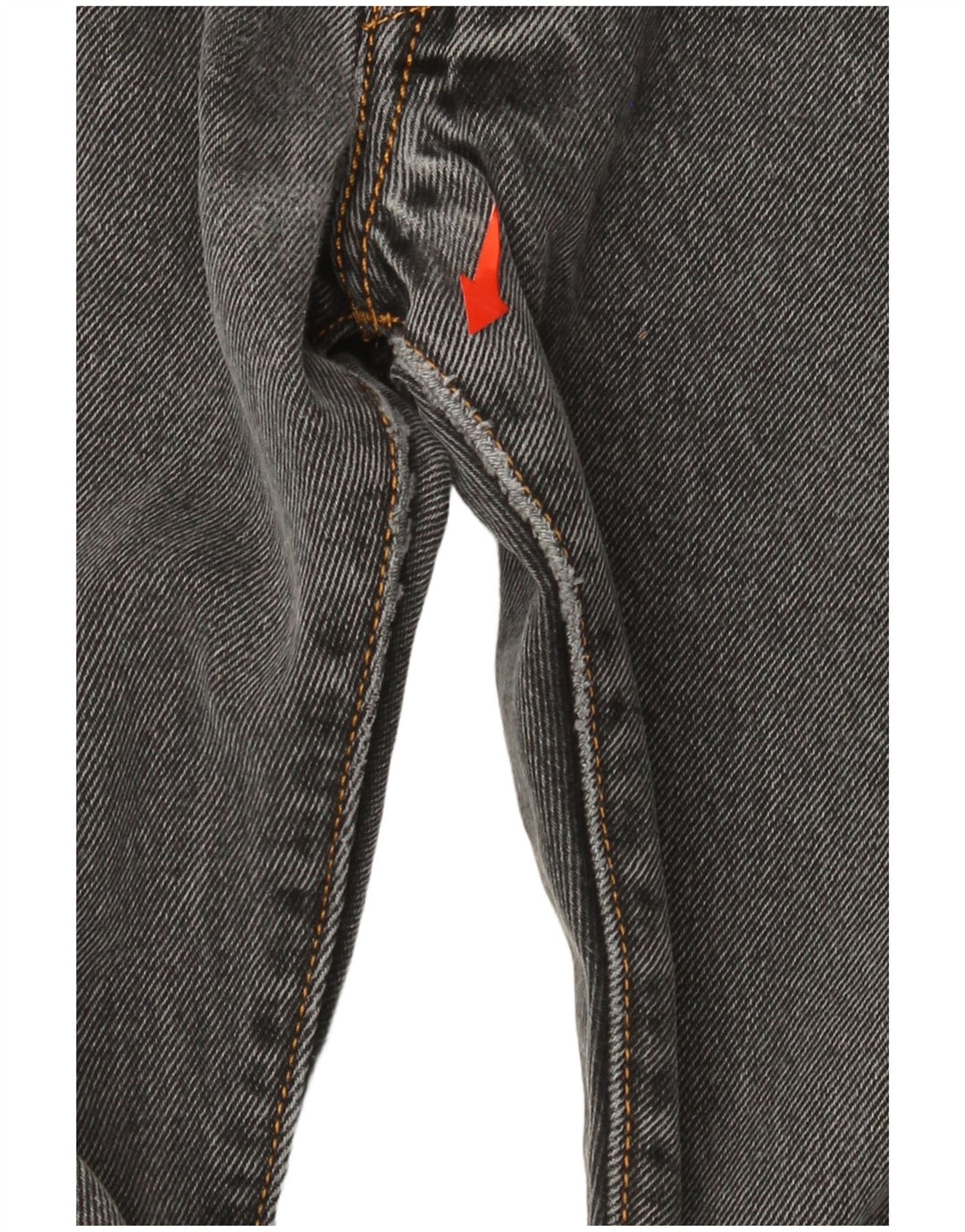 Blugi 501 drepti pentru bărbați Levi's W32 L32 bumbac gri