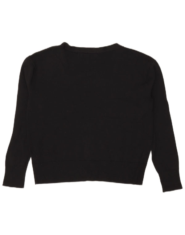Pulover cardigan supradimensionat pentru femei Marks & Spencer UK 8 Mic Negru