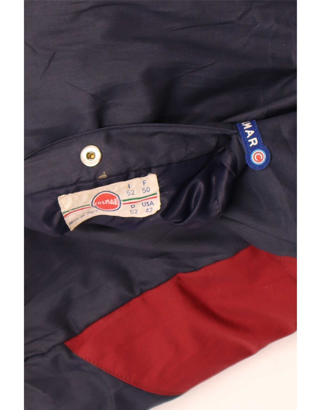 Jachetă reversibilă cu grafică Colmar pentru bărbați IT 52 XL bleumarin, color block
