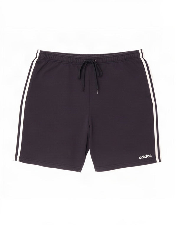 Pantaloni scurți sport pentru bărbați Adidas 2XL, bumbac bleumarin