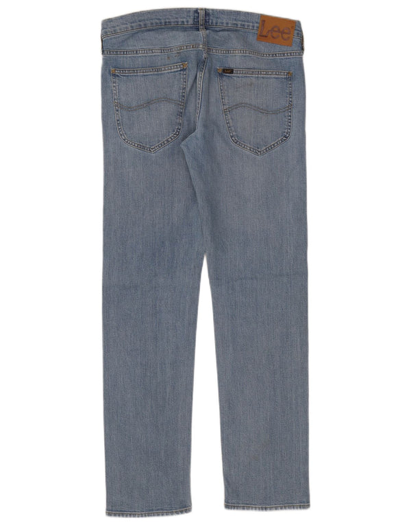 Blugi Lee pentru bărbați Daren Zip Fly Slim W32 L32 Bumbac albastru