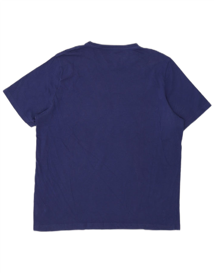 Tricou grafic Puma pentru bărbați Top Large Blue