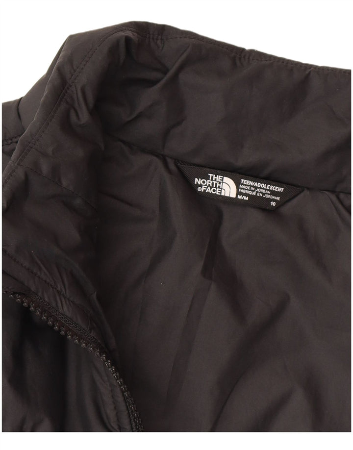 Gilet căptușit pentru băieți The North Face, 9-10 ani, poliester mediu negru