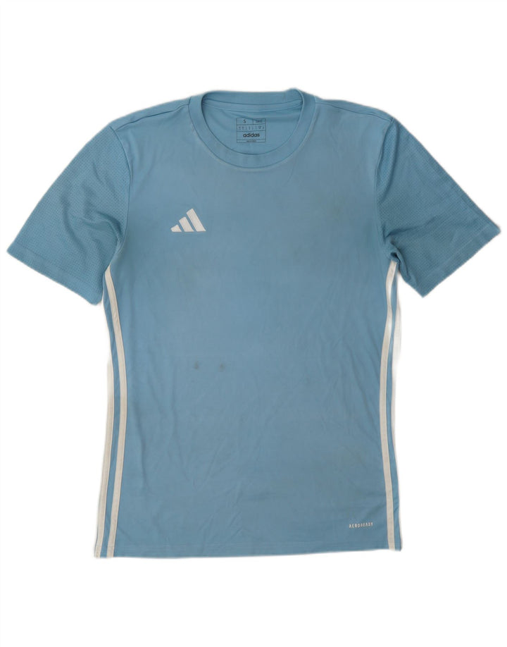 Tricou subțire Adidas Dri Fit pentru bărbați Top mic albastru