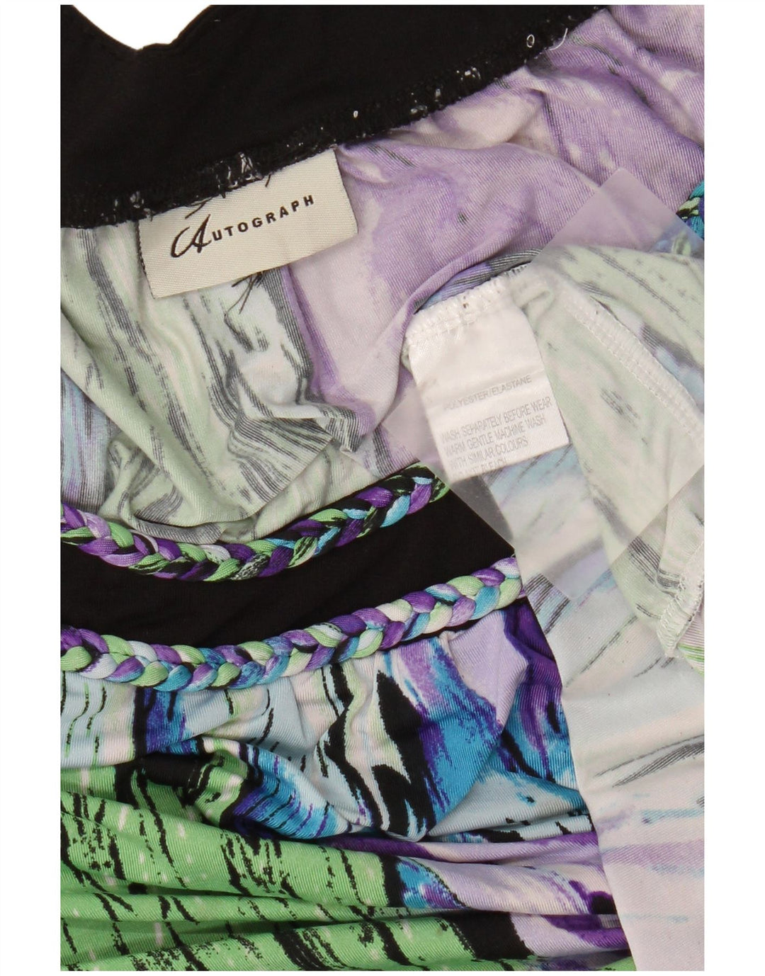 Bluză cu autograf pentru femei Marks & Spencer, UK 18 XL, violet
