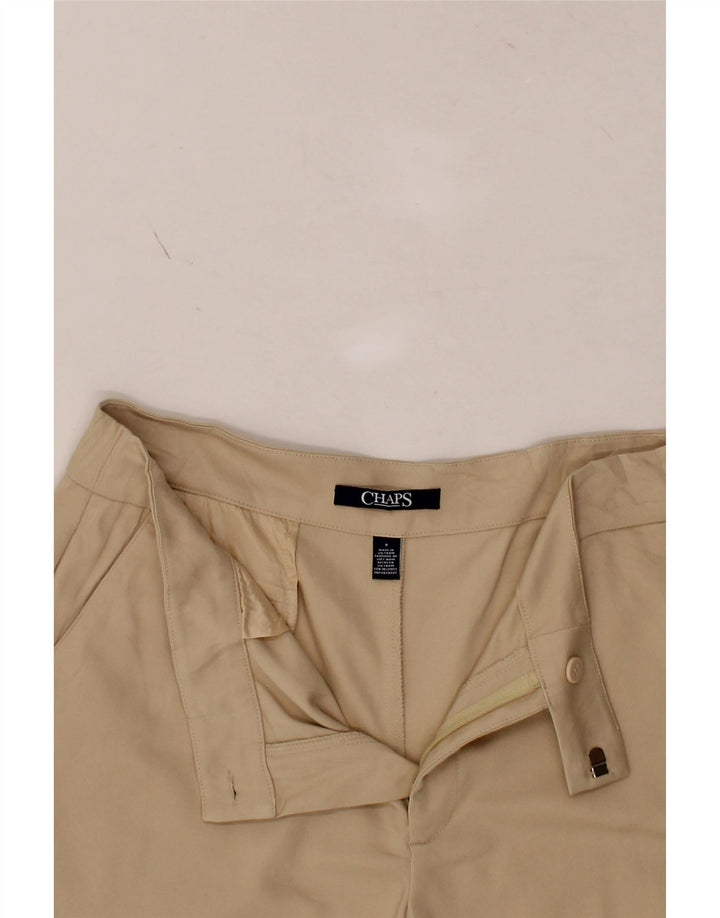 CHAPS Womens Chino Shorts Small W27  Beige Cotton Vintage Chaps and Second-Hand Chaps from Messina Hembry 
