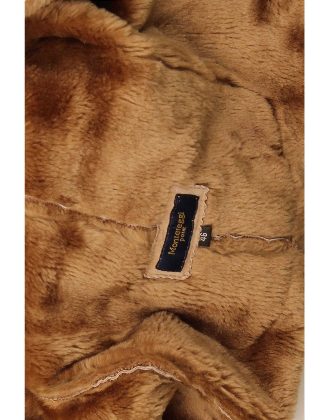 Palton din shearling pentru femei Montereggi IT 46 din piele mare bej