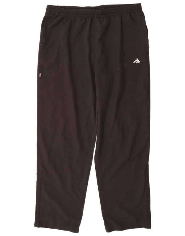 Pantaloni de trening ADIDAS pentru bărbați 2XL poliester negru