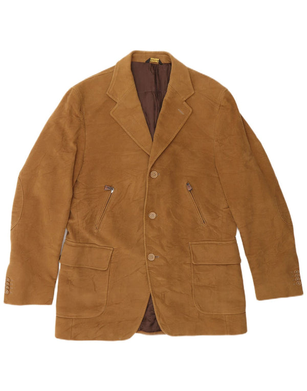 Duca Visconti Di Modrone Jachetă Blazer Bărbați 3 Nasturi IT 50 Large Bej