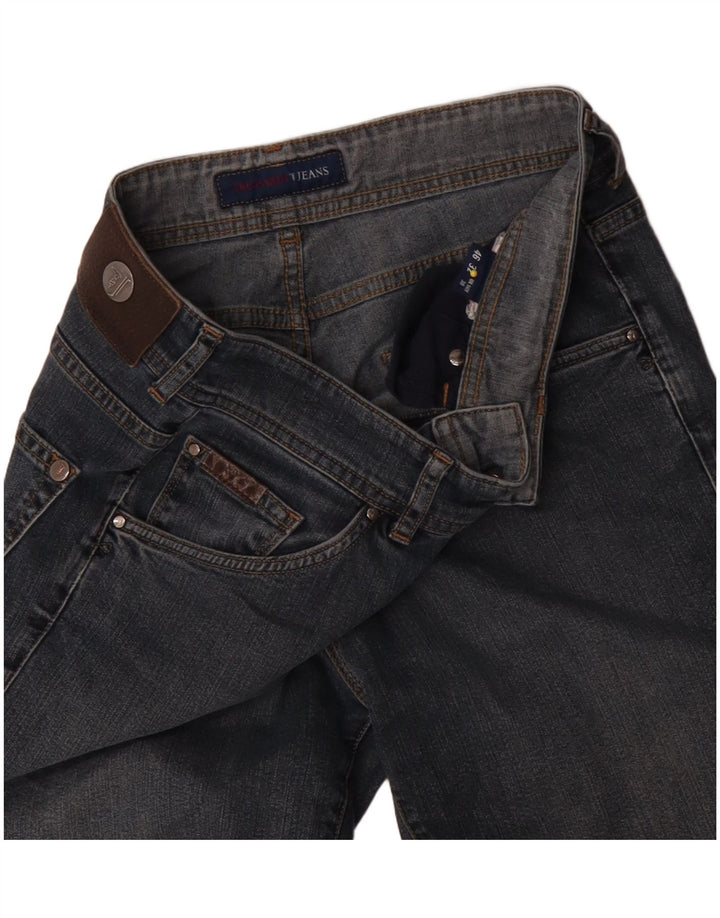 Blugi drepti pentru femei Trussardi W30 L31 albastru