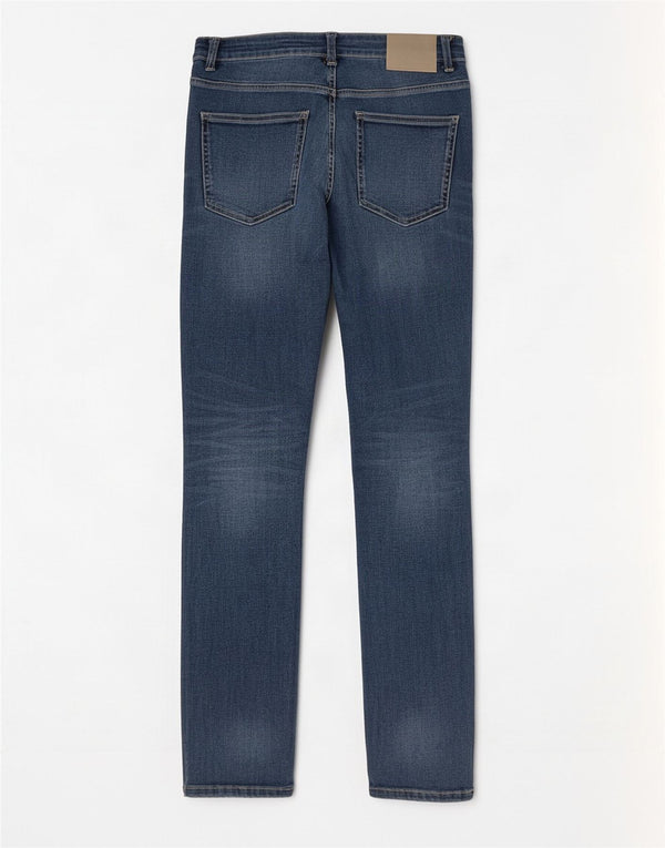 Blugi slim dama Zara EU 40 Medium W30 L27 Albastru