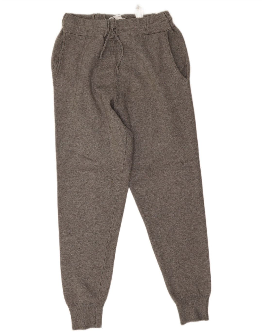 Pantaloni de trening Zara Barbati Joggeri Mici Gri Viscoza