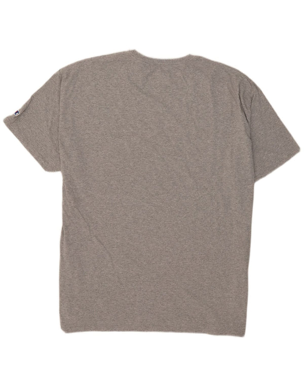 Champion Mens Lowa State Cyclones Graphic T-Shirt Top 2XL Grey Cotton