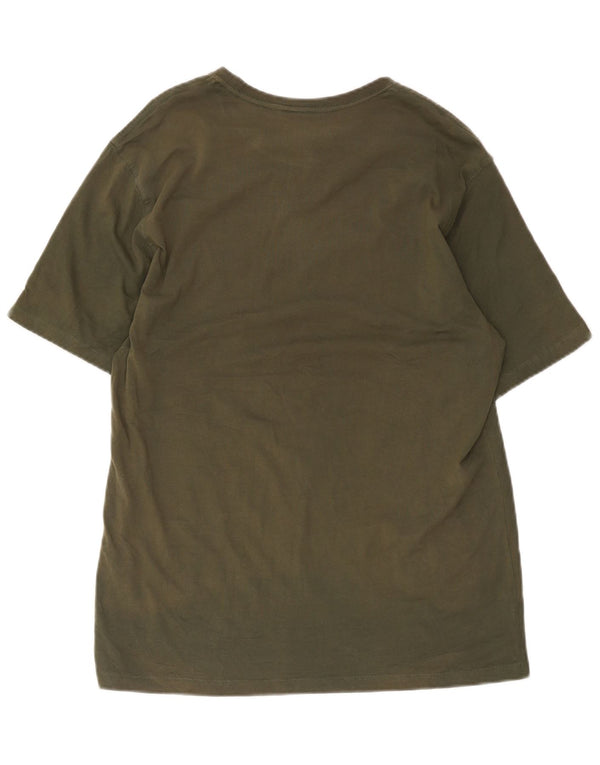 Tricou grafic pentru bărbați Champion Top XL Kaki Bumbac