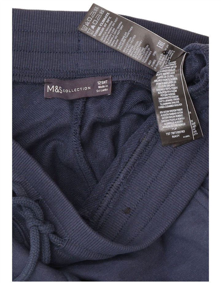 Pantaloni de trening pentru femei Marks & Spencer Pantaloni de jogging UK 12 Medium Bleumarin