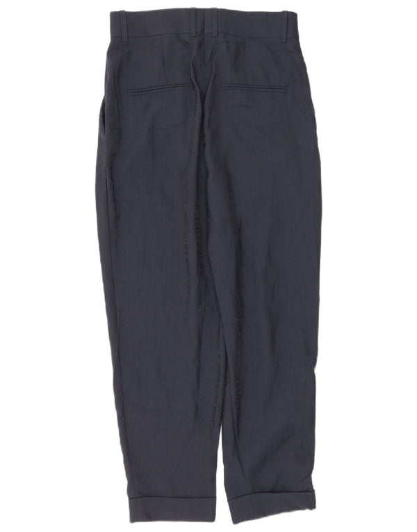 Cos Pantaloni chino cu talie înaltă pentru femei EU 38 Medium W28 L25 Bleumarin