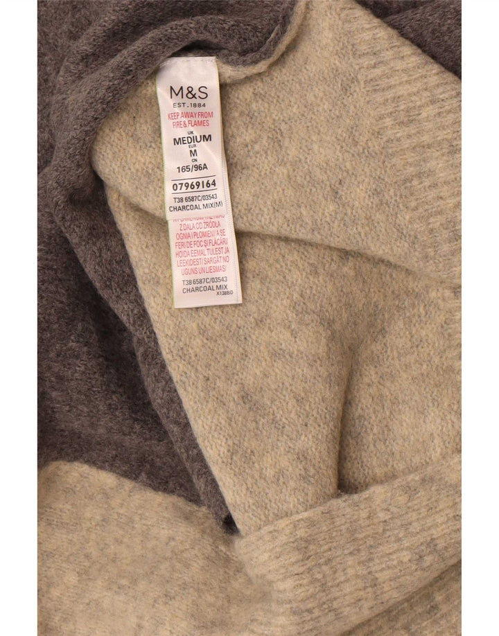 Pulover cu gât țestoasă pentru femei Marks & Spencer UK 14 Gri mediu