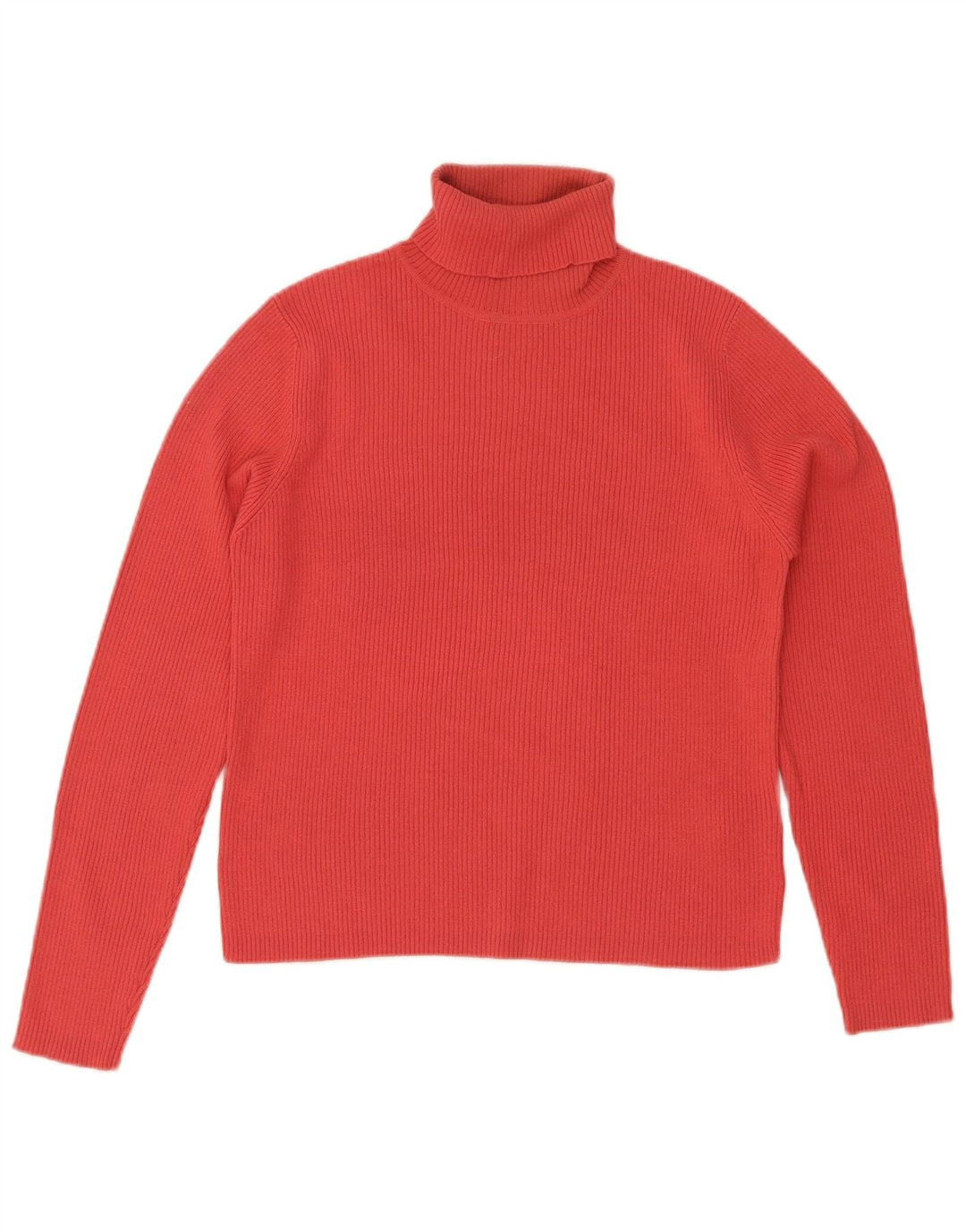 Pulover de damă Marks & Spencer Crop cu gât rulat, roșu mediu, UK 14