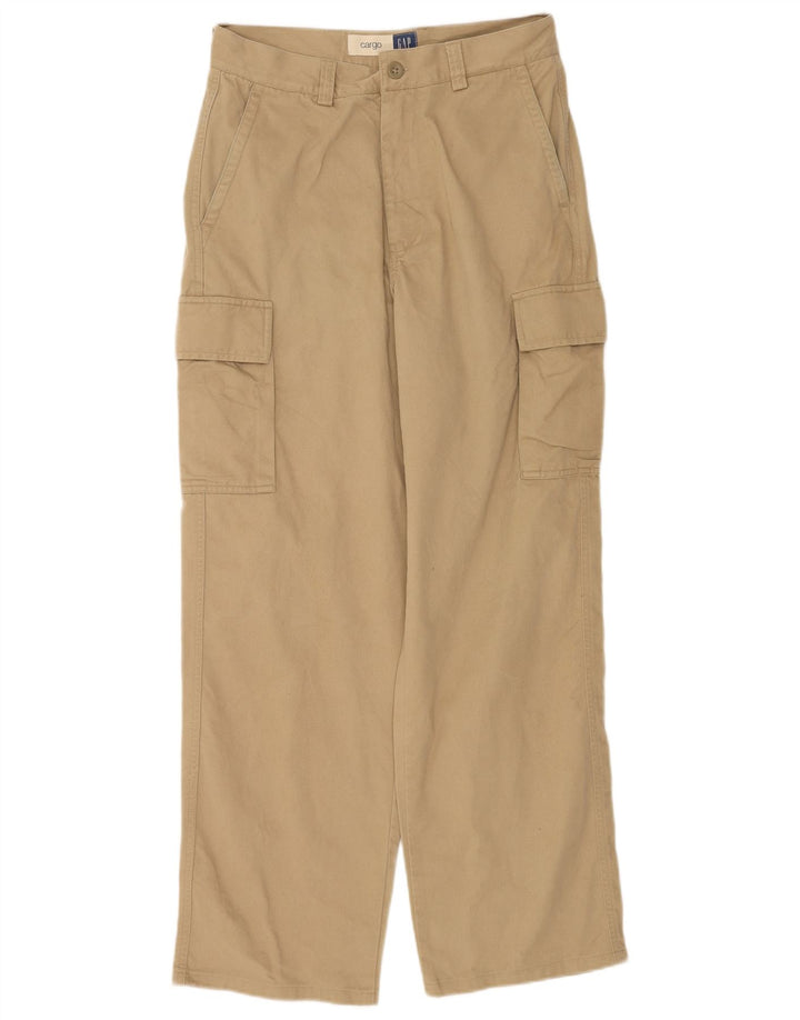 Pantaloni cargo drepti pentru bărbați Gap L30 L32 bumbac bej