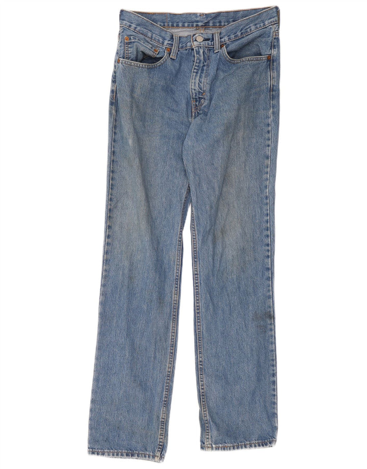 Blugi drepti pentru bărbați Levi's 516 W31 L32 Bumbac albastru