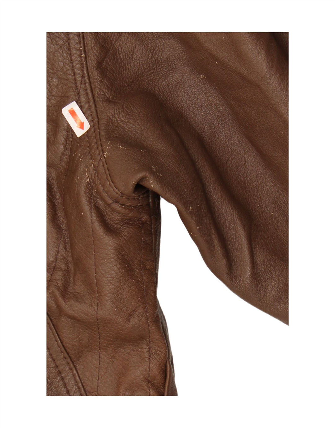 Jachetă din piele vintage pentru bărbați IT 52 XL din piele maro