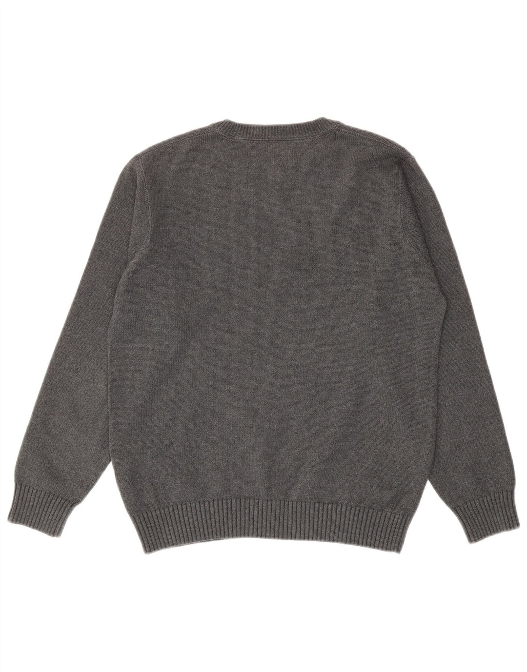 Pulover Tommy Hilfiger pentru bărbați, cu gât crew, bumbac, gri mediu