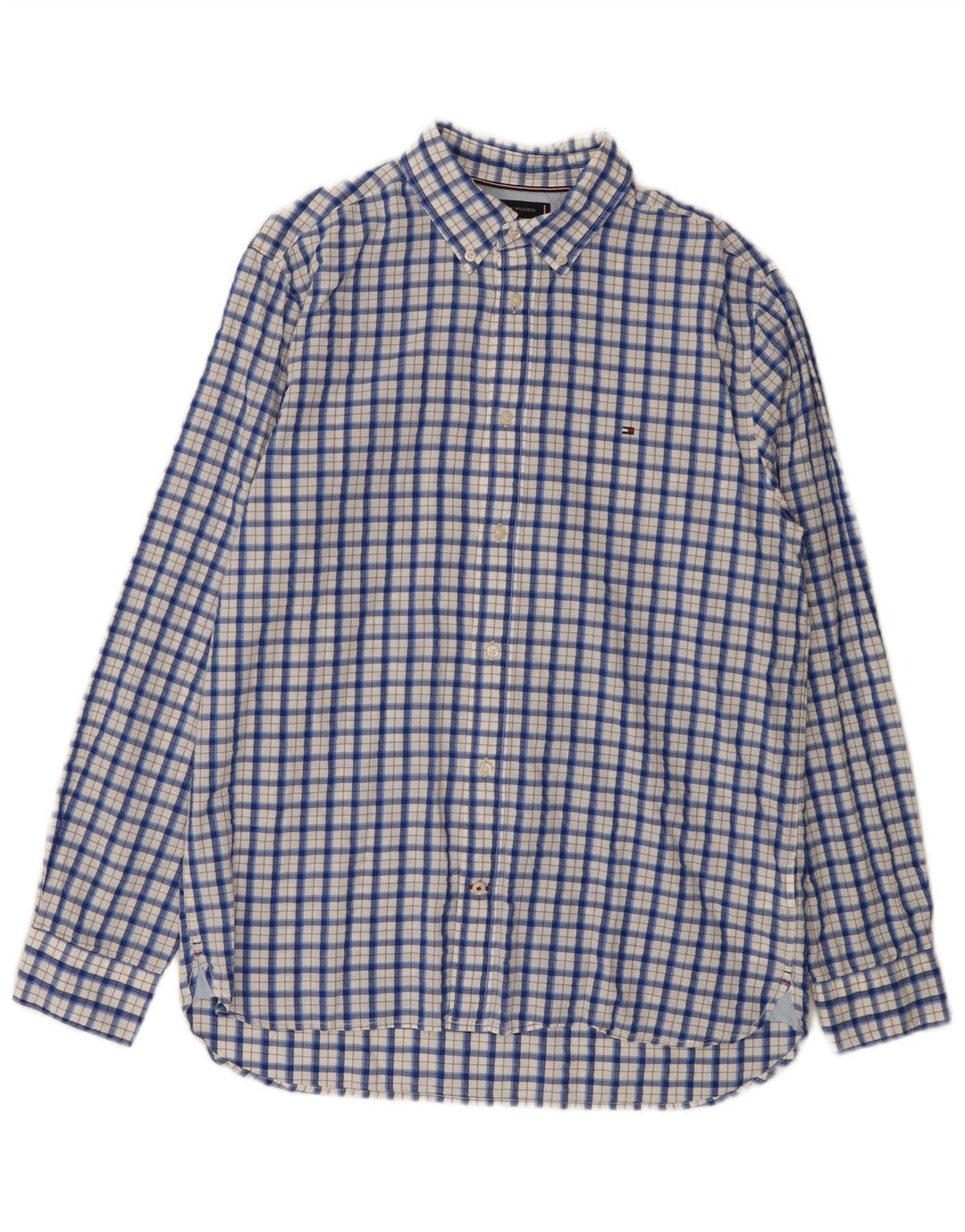 Cămașă pentru bărbați Tommy Hilfiger, cu ajustare normală, mare, albastru, din bumbac
