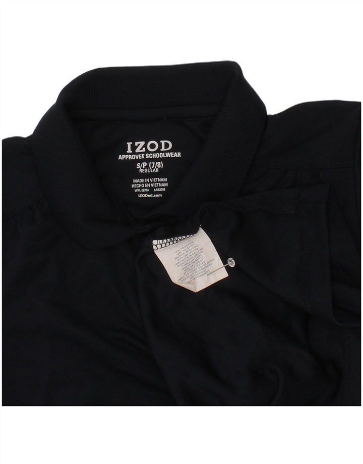 Tricou Polo Izod Fete Regular Fit 7-8 Ani Mic Bleumarin Poliester