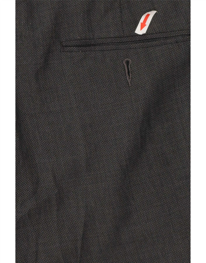 Pantaloni casual pentru bărbați Marks & Spencer, cu croiala normală, L42 L29, poliester gri