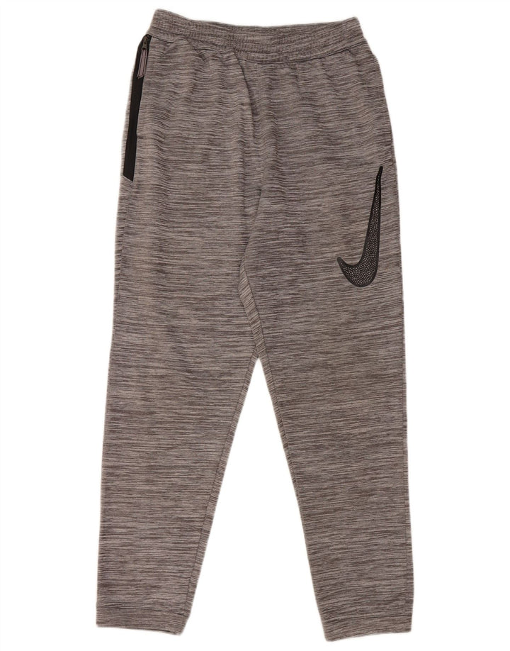 NIKE Băieți Dri Fit Pantaloni de trening Pantaloni de jogging 13-14 ani XL Gri pete