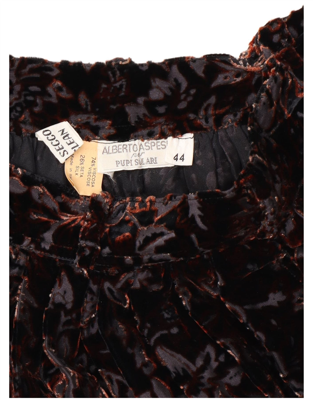 ALBERTO ASPESI Womens High Waist Flared Skirt IT 44 Medium W26 Black Vintage Alberto Aspesi and Second-Hand Alberto Aspesi from Messina Hembry 