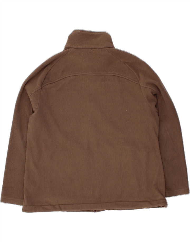 REGATTA Womens Fleece Jacket UK 20 2XL Brown Polyester Vintage Regatta and Second-Hand Regatta from Messina Hembry 