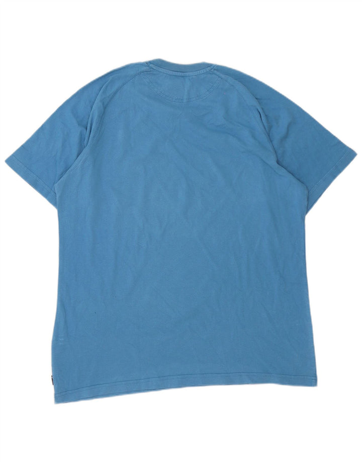 Tricou pentru bărbați Adidas Top Medium Blue Bumbac