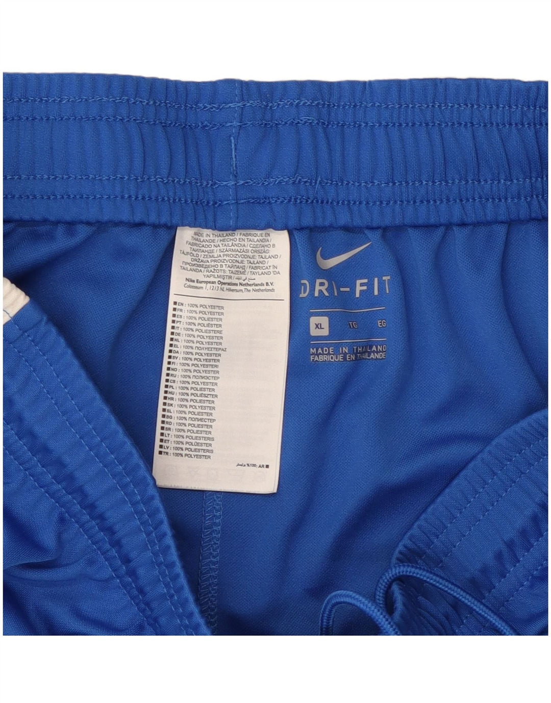 Pantaloni scurți sport pentru bărbați NIKE Dri Fit XL, albastru, poliester color bloc