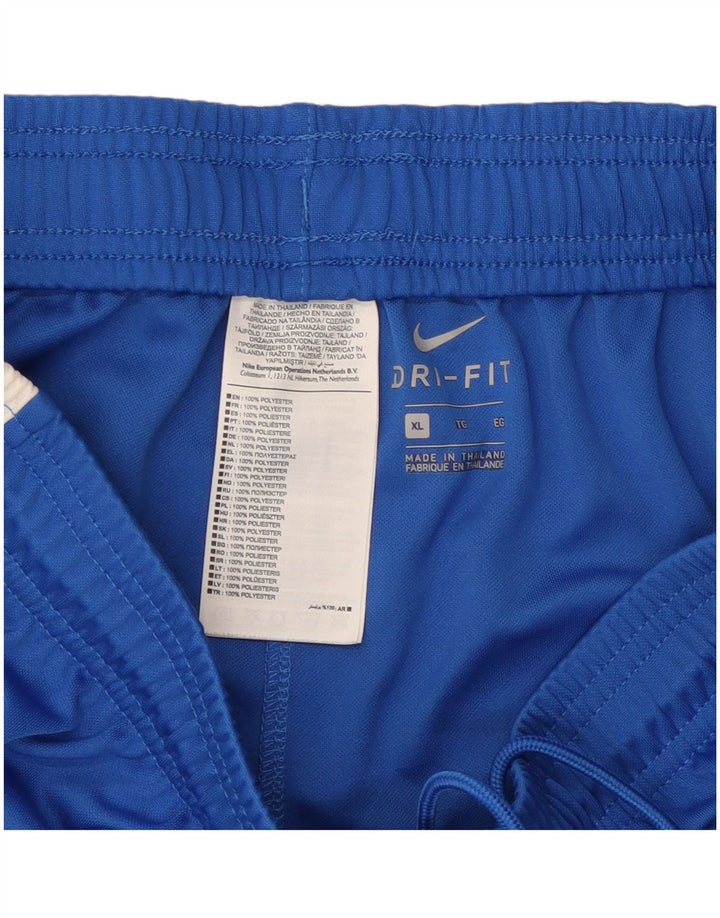 Pantaloni scurți sport pentru bărbați NIKE Dri Fit XL, albastru, poliester color bloc