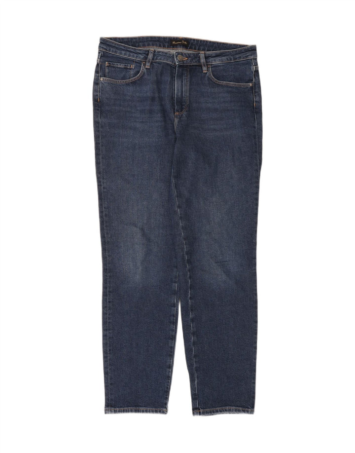 Blugi subțiri Massimo Dutti pentru femei EU 40 Medium W30 L30 Bumbac albastru