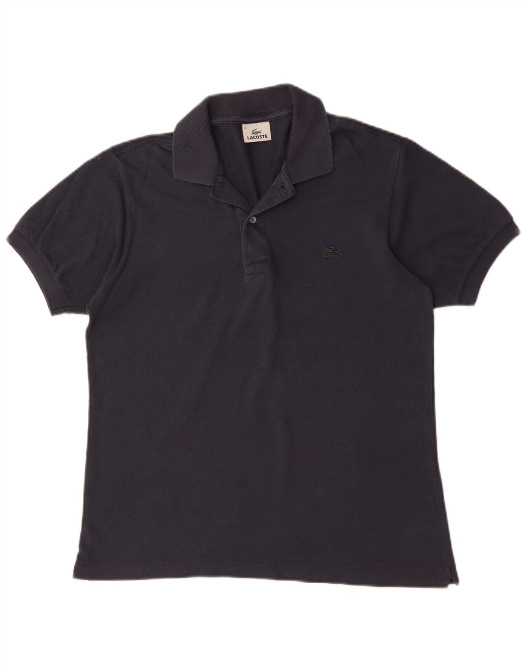 Tricou polo LACOSTE pentru bărbați, mărimea 3, bumbac gri mic
