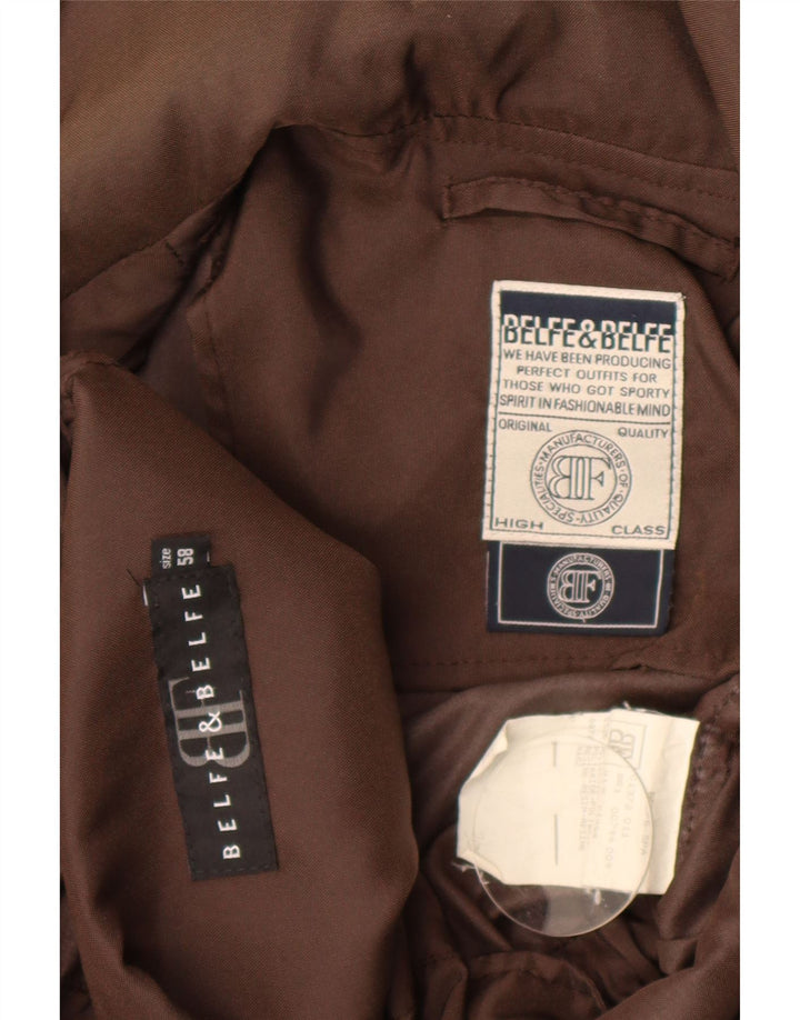 Jachetă parka cu glugă pentru bărbați Belfe & Belfe IT 58 4XL Maro Poliamidă