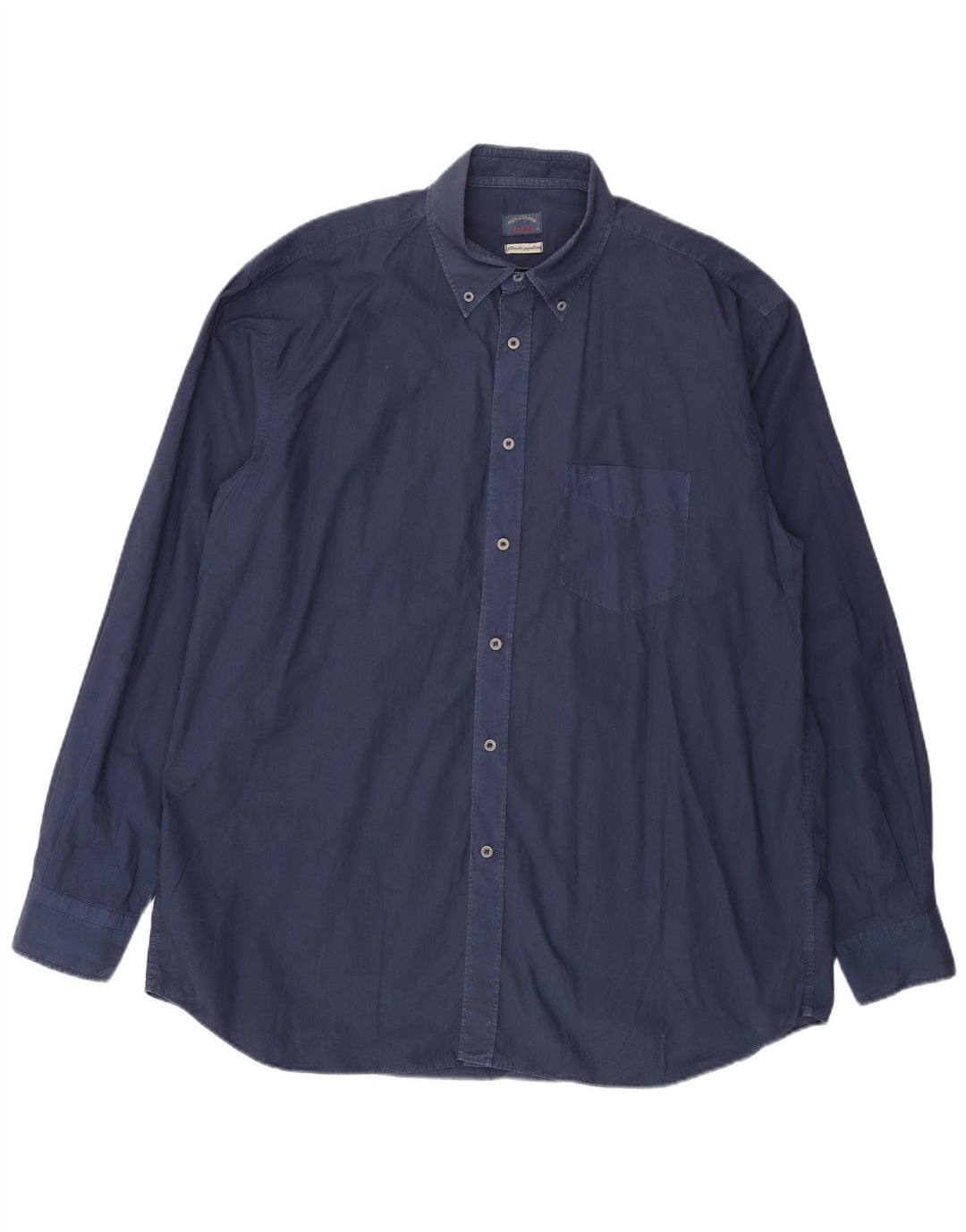 Cămașă pentru bărbați PAUL & SHARK Mărimea 46 2XL Bleumarin