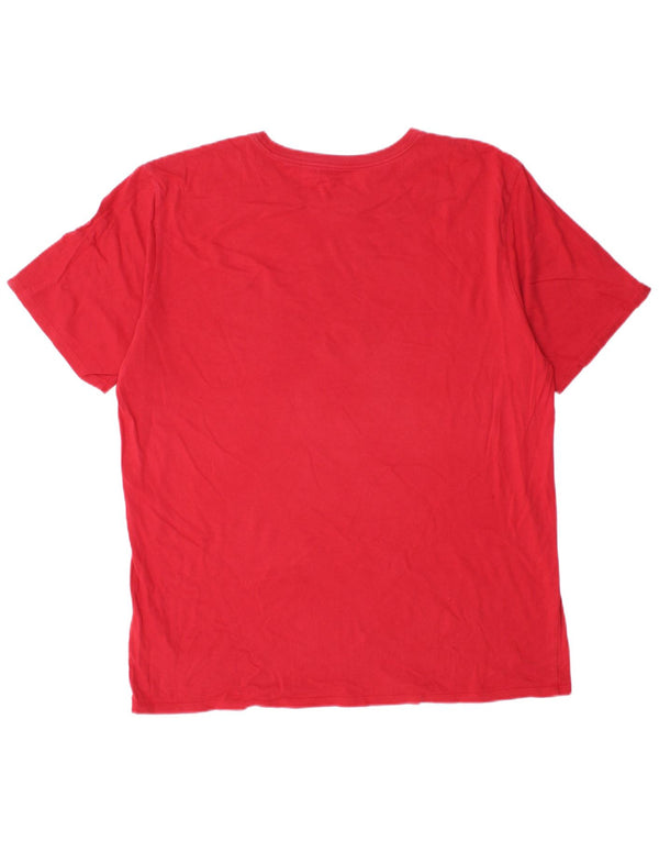 Tricou grafic Jordan pentru bărbați Top XL Bumbac roșu