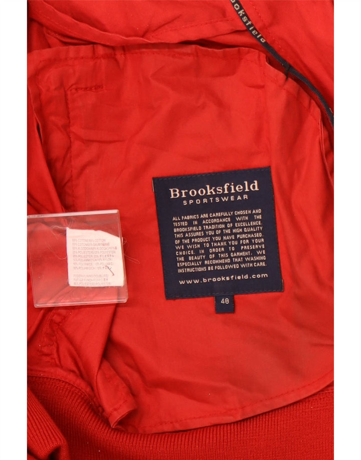 Bomber BROOKSFIELD pentru femei IT 48 XL bumbac roșu