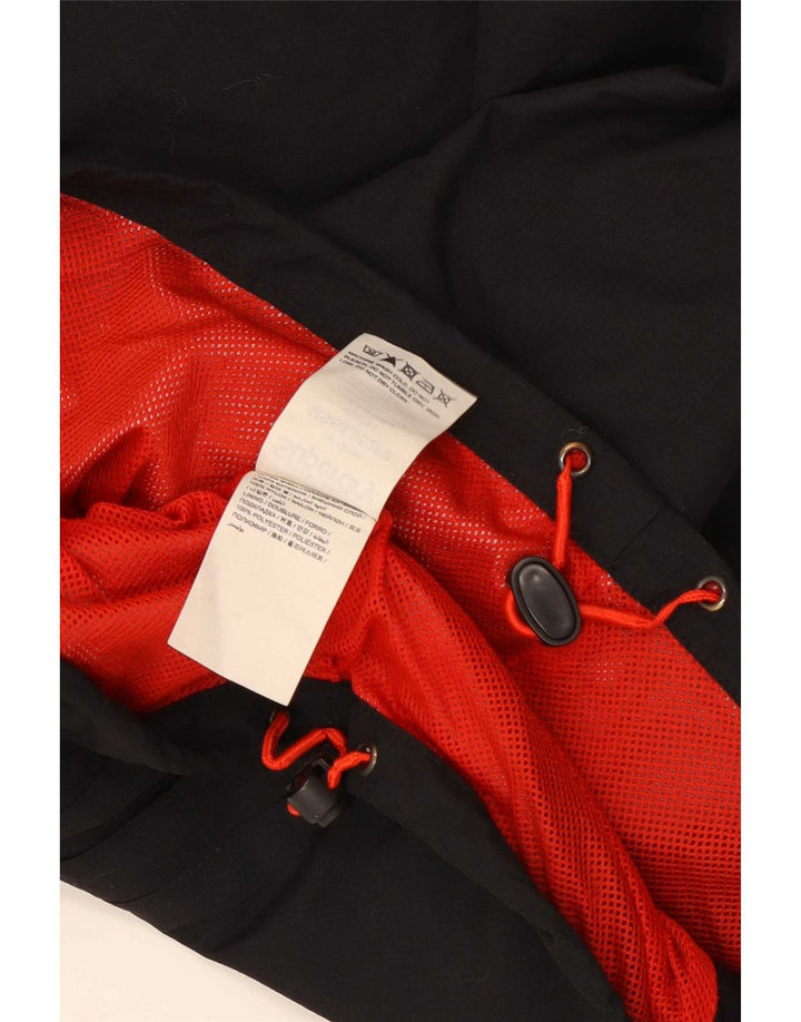 Jachetă de ploaie The Windcheater Graphic pentru bărbați Superdry UK 36 Nylon negru mic
