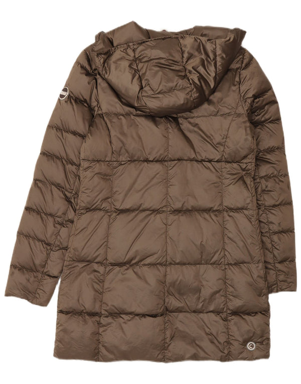 Colmar Womens Hooded Oversized Padded Coat IT 40 XS Brown