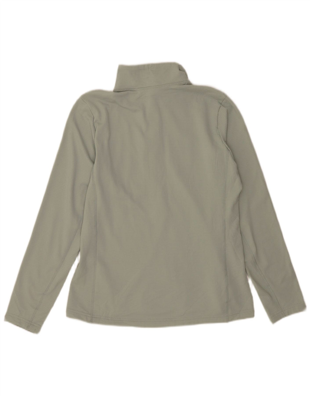 Trening pentru bărbați Helly Hansen, cu fermoar și gât, cu pulover, verde mediu, colorblock