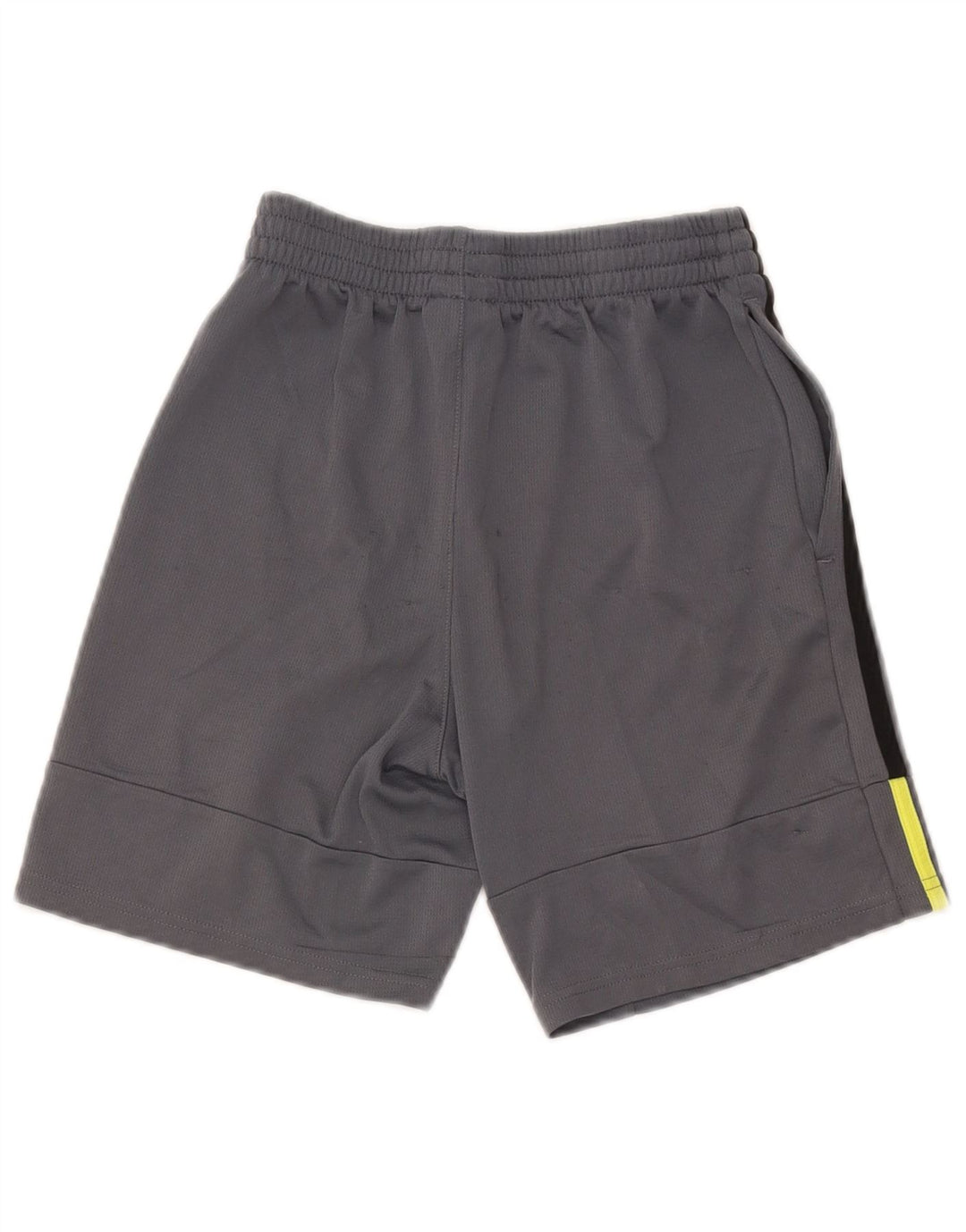 Pantaloni scurți sport pentru băieți Adidas 10-11 ani Poliester mediu gri